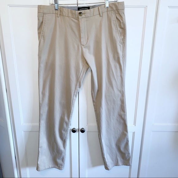 Rodd & Gunn Fenwick Custom Straight Leg Chino Tan Sz 34x30 - Picture 5 of 16